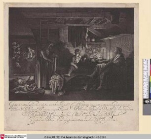 [Jupiter und Merkus bei Philemon und Baucis; Jupiter and Mercury in the house of Philemon and Baucis]