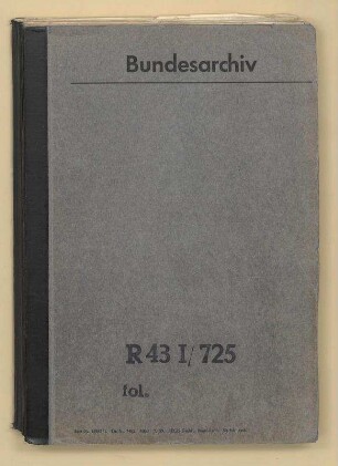 Maßnahmen für den Mobilmachungsfall, Landesverteidigung: Bd. 1