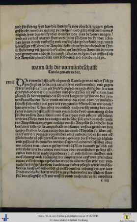 XXVIII. Wann sich die vormündschafft Tutela genannt endet.