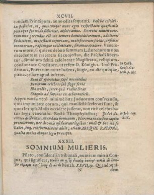 XXXII. Somnium Mulieris.