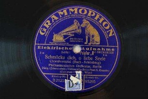 Schmücke dich, o liebe Seele : Choralvorspiel / (Bach - Schönberg)