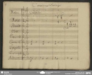 Cavatina: "Mi scende sull'alma un dolce sopore"
