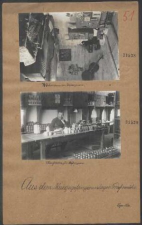 Kriegsgefangenenlager Grafenwöhr (Wohnraum von Gefangenen)