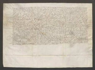 Schuldbrief des Bischofs Georg von Speyer gegenüber dem St. Marien-Magdalenen-Kloster zu Straßburg über 1000 Gulden zu 4 Prozent.
