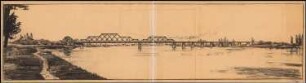 Rheinbrücke, Speyer: Perspektivische Ansicht