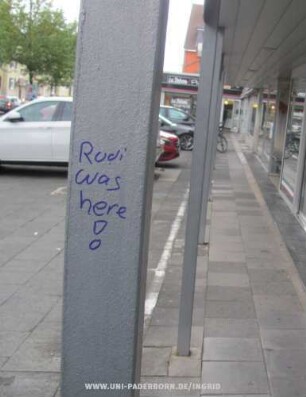 Rudi was here!