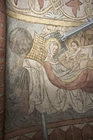 Gemäldezyklus der Heilsgeschichte — Szenen aus dem Marienleben, der Passion und dem Wirken Christi — Geburt Christi