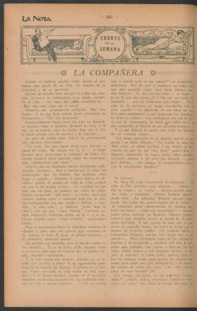 Cuento de la semana : La compañera