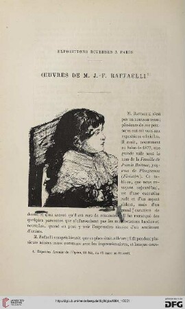 2. Pér. 29.1884: Œuvres de M. J.-F. Raffaelli : expositions diverses à Paris