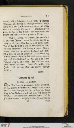 (Sechster Brief - Zehnter Brief)