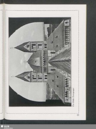Dom zu Speyer. Die östliche Turmgruppe
