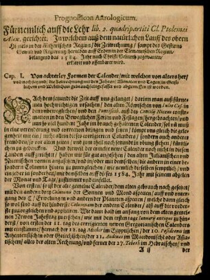 Prognosticon Astrologicum.