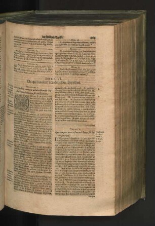 SECTIO VI. De quibusdam accidentibus Baptismi. NUMERUS I. An quodvis tempus administrando Ba Baptismo idoneum sit censendum?