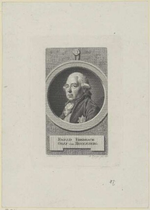 Bildnis des Ewald Friedrich, Graf von Hertzberg