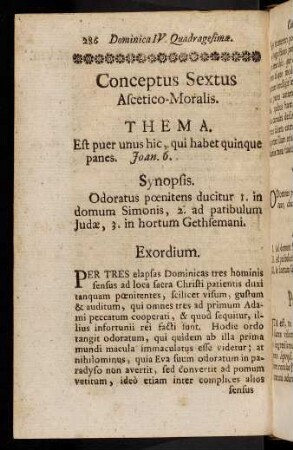 286-293, Conceptus Sextus. Ascetico-Moralis.