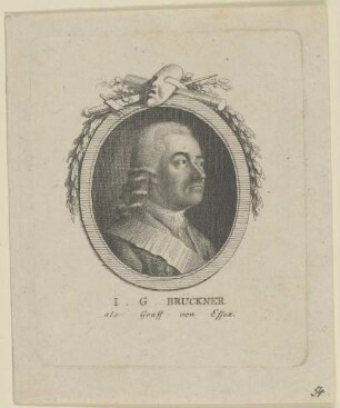 Bildnis des I. G. Brückner