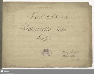Sonatas - Mus.4172-R-500 : vlc, b : C