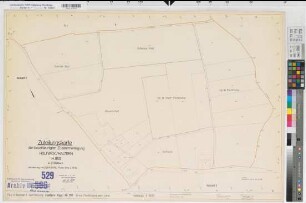 Haltern (Haltern), Zusammenlegung Holtwick-Haltern, Bl.2 Zuteilungskarte Haltern Flur 9 Bbl.2
