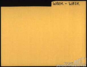 WARM.-WASH.