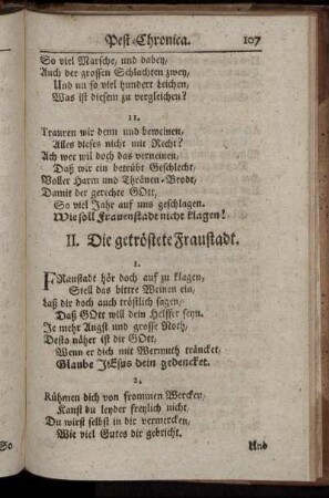 II. Die getröstete Frauenstadt.