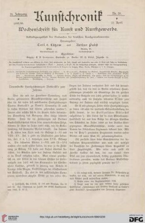 Heft 28 (22. April 1886)