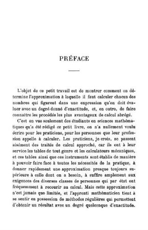 Article Premier. Préliminaires.