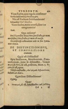 De Distinctionibus, et Compositione orationis