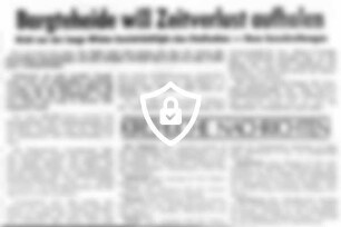 Bargteheide will Zeitverlust aufholen
