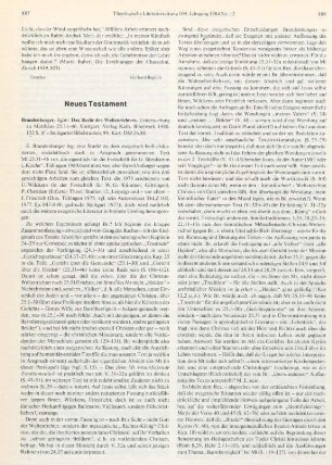 887-889 [Rezension] Brandenburger, Egon, Das Recht des Weltenrichters