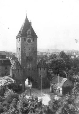 Regensburg. Ostentor (um 1300). Feldseite
