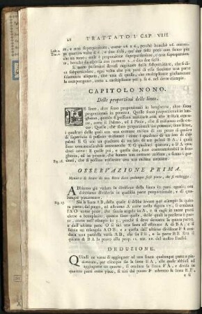 Capo 9. Delle proporzioni delle linee.