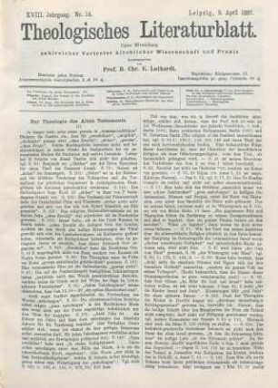 161-164 Zur Theologie des Alten Testaments