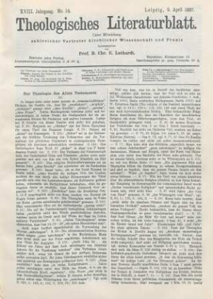161-164 Zur Theologie des Alten Testaments