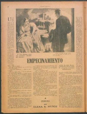 Empecinamiento : Cuento por Elena S. Muñoz