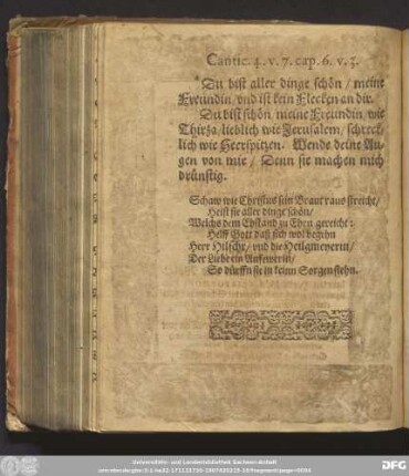 Cantic. 4. v. 7. cap. 6. v. 3.