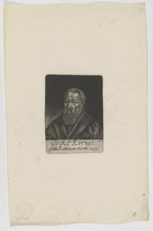 Bildnis des Georg Kötzler