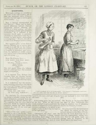 V. A. D. wardmaid, M. A. (to kitchen-maid). "I'm really a university lecturer; but at a time like this we are all human beings."