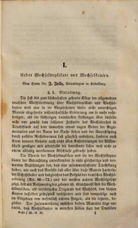 Archiv für deutsches Wechselrecht, 3. 1853