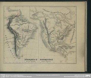 Südamerika u. Kleine Antillen. Nordamerika u. Grosse Antillen