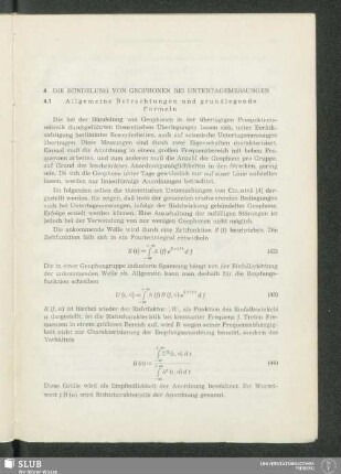 4 Die Bündelung Von Geophonen Bei Untertagemessungen