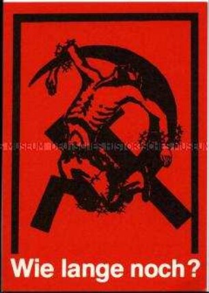Antikommunistische Postkarte