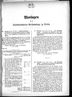 No. 15 (63-70), 1. Februar 1879