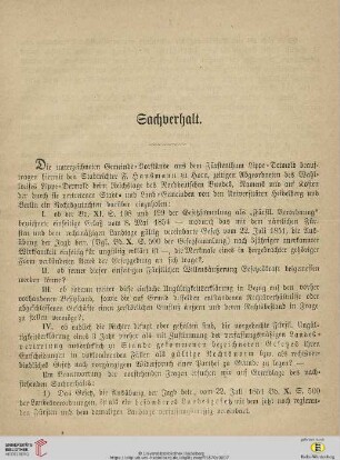 Sachverhalt