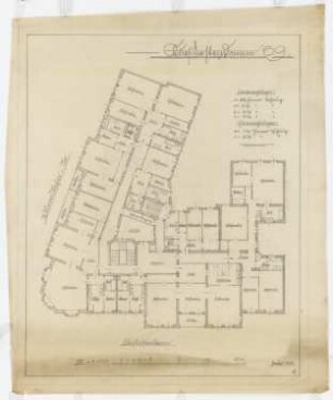 Wohn- und Geschäftshaus Kurfürstendamm 69, Berlin-Charlottenburg: Grundriss 1:100
