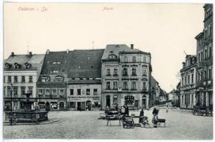 Oederan. Markt