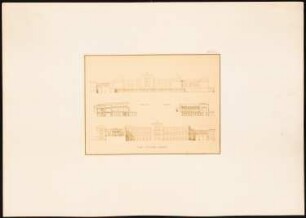 Kunstsammlung auf der Museumsinsel, Berlin Projekt II: Ansichten, Schnitte