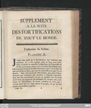 Explication du Systême