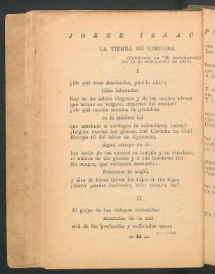 La tierra de Cordoba