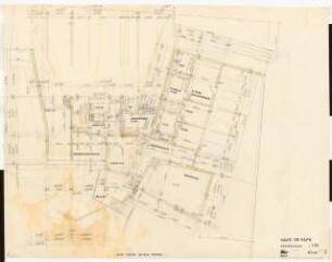Wohnhaus Dr. Pape, Bad Driburg: Grundriss EG, 1:50