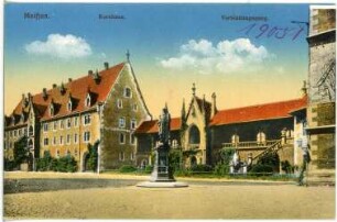 Meißen. Kornhaus - Verbindungsgang, Denkmal